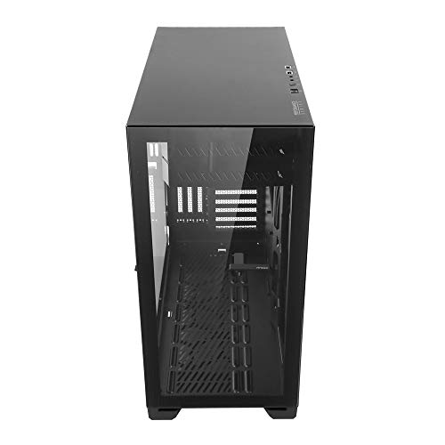 Antec Performance Series P8 Mid-Tower - Carcasa para PC con Jaula para Disco Duro sin Herramientas, Panel Lateral de Vidrio Templado (P120 Crystal)