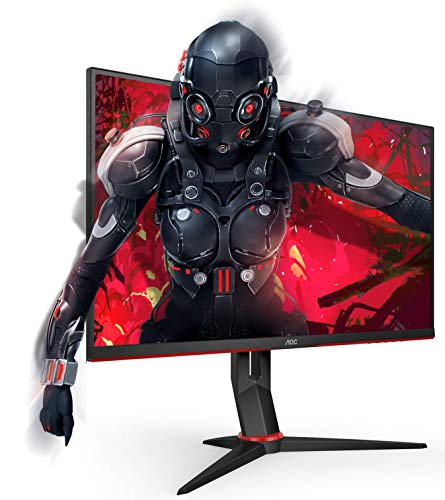 AOC Monitor Gaming 24G2U/BK- 24" Full HD, 144Hz, 1ms, IPS, FreesSync Premium, 1920x1080, 250 cd/m, D-SUB, HDMIx2, Displayport 1x1.2