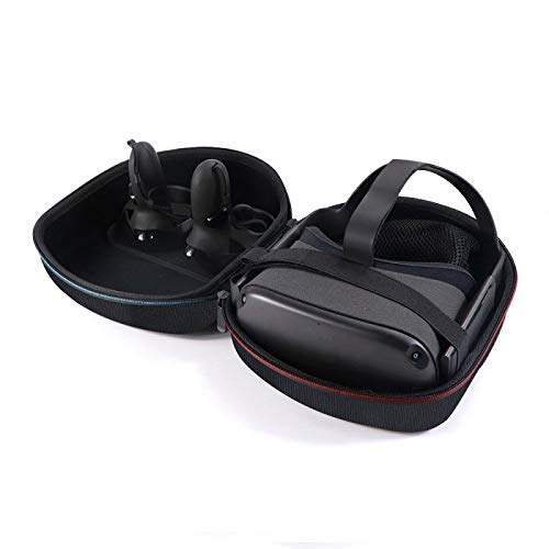 AONKE Duro Estuche Viajes Funda Bolso para Oculus Quest/Oculus Quest 2 VR Gaming Headset – 64GB 128GB