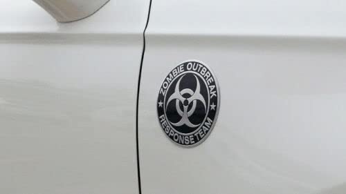 AOWIFT 2 unids Biohazard Resident Evil Umbrella emblema de coche calcomanía de paraguas