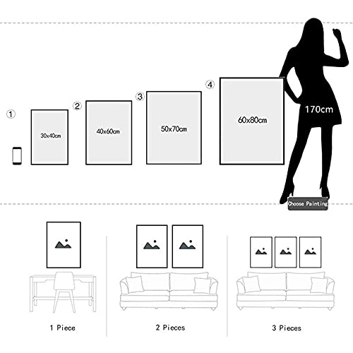 APAZSH Cuadros Decoracion Póster artístico de Horizon Zero Dawn, Pintura Decorativa, Lienzo, Poster artísticos de Pared, Pintura 50x70cm x1 Sin Marco