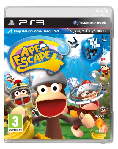 Ape Escape - Move Compatible (PS3) [Importación inglesa]