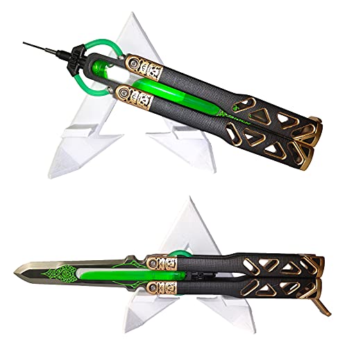 APEX Legends Octane Heirloom, Resina Exquisita Cuchillo Mariposa Cuchillo Juguetes Colección Modelo Acción Figura Juego Colección Regalo Decoratio