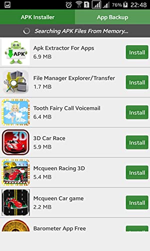 apk installer installed apps