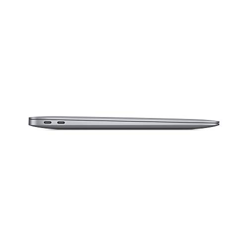 Apple Ordenador PortáTil MacBook Air (2020): Chip M1 de Apple, Pantalla Retina de 13 Pulgadas, 8 GB de RAM, SSD de 256 GB, Teclado retroiluminado, cáMara FaceTime HD, Sensor Touch ID, Gris Espacial