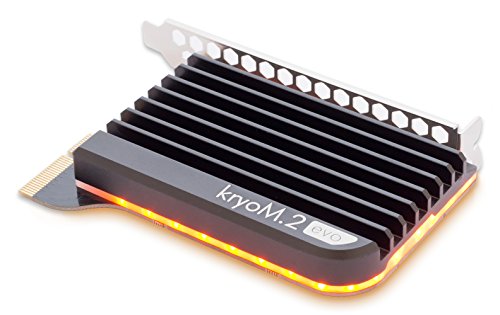 Aqua Computer kryom.2 EVO PCIe 3.0 X4 Adaptador para M.2 NGFF PCIe SSD, M de Key con pasivo Enfriador