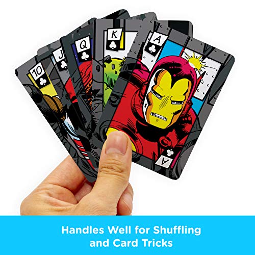 AQUARIUS Deck de Cartas, diseño de superhéroes de Marvel Comics