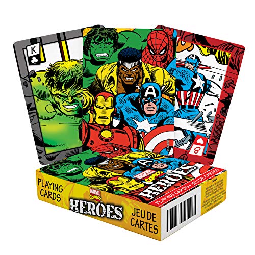 AQUARIUS Deck de Cartas, diseño de superhéroes de Marvel Comics