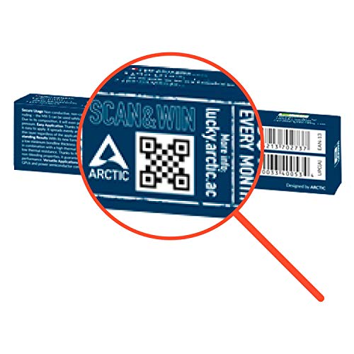 ARCTIC MX-5 (20g) - Ultimate Performance Pasta Térmica para todos los procesadores (CPU,GPU-PC,PS4,XBOX), conductividad térmica extremadamente alta, larga durabilidad, aplicación segura, no conductora