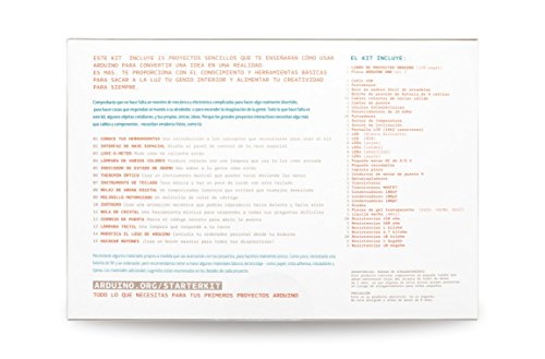 Arduino Starter Kit Oficial para principiantes K030007 [manual en español]