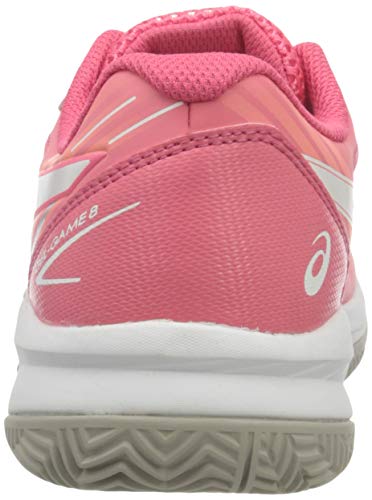Asics Gel-Game 8 Clay/OC GS, Tennis Shoe, Pink Cameo/White, 39.5 EU