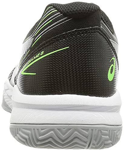 ASICS Gel-Game 8 Clay/OC, Zapatillas de Running Hombre, Black Pure Silver, 44.5 EU