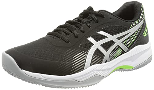 ASICS Gel-Game 8 Clay/OC, Zapatillas de Running Hombre, Black Pure Silver, 44.5 EU