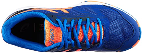 ASICS Gel-Padel Exclusive 6, Zapatos de Tenis Hombre, Monaco Blue Orange Pop, 39 EU