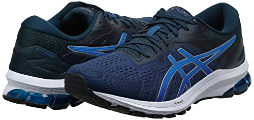 Asics GT-1000 10, Running Shoe Hombre, Monaco Blue/Electric Blue, 46 EU