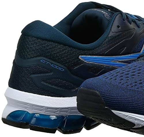 Asics GT-1000 10, Running Shoe Hombre, Monaco Blue/Electric Blue, 46 EU
