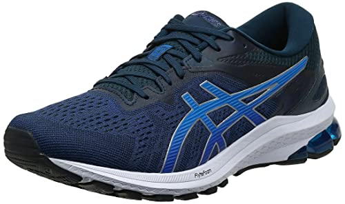 Asics GT-1000 10, Running Shoe Hombre, Monaco Blue/Electric Blue, 46 EU