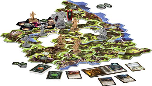 Asmodee El Señor de los Anillos: Viaje por la Tierra Mediana, Juego básico, Dungeon Crawler, Alemán