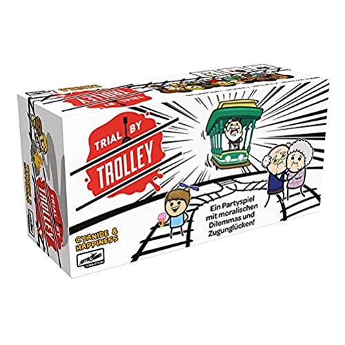 Asmodee Trial by Trolley Juego de Cartas en alemán