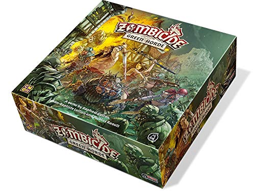 Asmodee Zombicide Green Horde, Juego básico de experimentos, Dungeon Crawler, en alemán