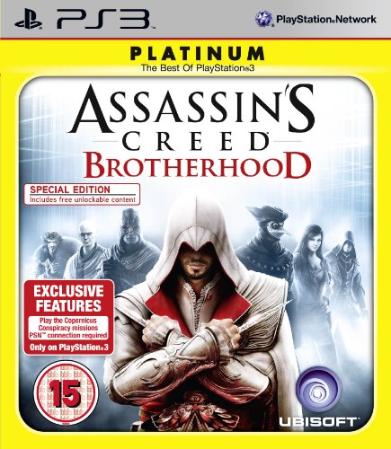 Assassin's Creed Brotherhood - Platinum (PS3) [Importación inglesa]