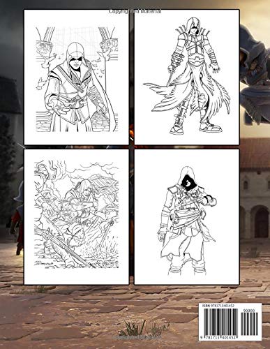 Assassin's Creed Colouring Book: Live in the world of Assassin’s Creed