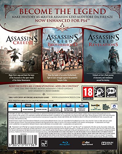 Assassin's Creed Ezio Collection - The Acclaimed Trilogy (Inc. AC 2 + Brotherhood + Revelat (EU)