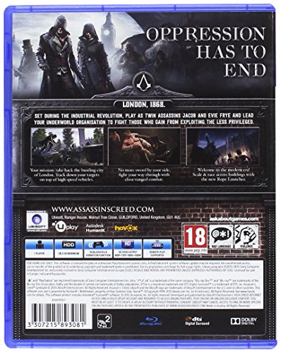 Assassin's Creed Syndicate - PS4 Exclusive (The Dreadful Crimes 10 Missions)