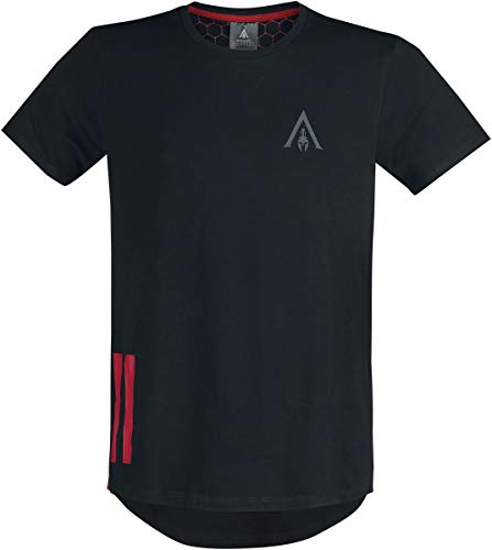 Assassin's Creed T-Shirt Odyssey - Tape Men's Longline T-Shirt Black-XL