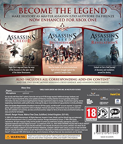 Assassins Creed The Ezio Collection [Importación Inglesa]
