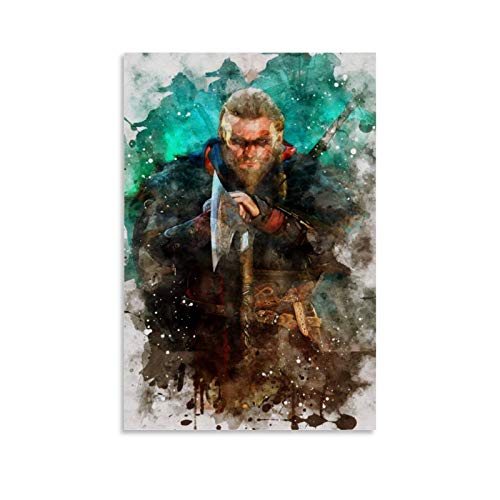 Assassins Creed Valhalla - 2 pósteres decorativos para pared (40 x 60 cm)