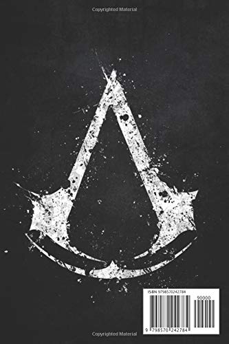 ASSASSIN'S CREED VALHALLA PS5 NOTEBOOK: Composition Book for Games Lovers. 6"x 9"/120 pages. White Paper.