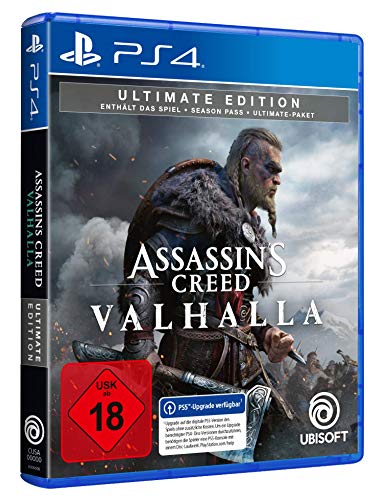 Assassin’s Creed Valhalla - Ultimate Edition (kostenloses Upgrade auf PS5) - PlayStation 4 [Importación alemana]