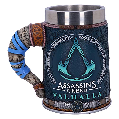 Assassin's Creed Valhalla Unisex Jarra de Cerveza multicolor, Poliresina (B5335S0)