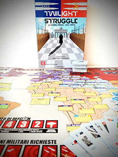 Asterion Twilight Struggle La Guerra Fredda 1945-1989 - Juego de Mesa (versión en Italiano) [Importado de Italia]