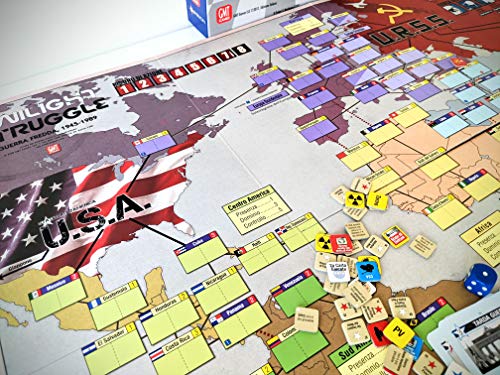 Asterion Twilight Struggle La Guerra Fredda 1945-1989 - Juego de Mesa (versión en Italiano) [Importado de Italia]