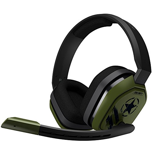 ASTRO Gaming A10 Auriculares alámbricos Call of Duty, Ligeros y Resistentes, Astro Audio, Dolby Atmos, Clavija de 3.5mm, para Xbox Series X|S, Xbox One, PS5, PS4, Switch, PC, Mac, Móvil - Negro/Verde