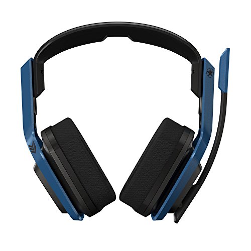 ASTRO Gaming A20 Auriculares inalámbricos Call of Duty, Astro Audio, Dolby Atmos, 15hrs de batería, Construcción Resistente, 5.8 GHz inalámbricos, para PS5, PS4, PC, Mac, Switch - Negro/Azul Marino