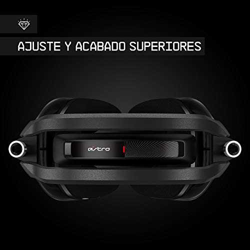ASTRO Gaming A40 TR Auriculares alámbricos, 4a gen, Audio V2, clavija 3.5mm, micrófono intercambiable, para Xbox Series X y S, Xbox One, PS5, PS4, PC, Nintendo Switch, Móvil - Negro/Rojo