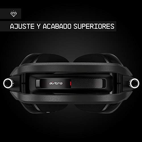 ASTRO Gaming A40 TR Auriculares alámbricos y MixAmp Pro TR, 4a gen, Audio V2, micrófono intercambiable, control de balance de juego, voz, para Xbox Series X y S, Xbox One, PC - Negro/Rojo