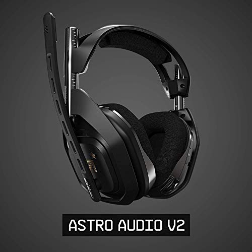 ASTRO Gaming A50 Auriculares inalámbricos Gaming y Base de Carga, 4ta Gen, Dolby Audio & Atmos, 2.4 GHz, 9m Alcance para Xbox Series X|S, Xbox One, PC, Mac + Star Wars: Squadrons, PC,Negro/Oro