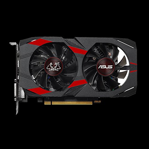 ASUS CERBERUS-GTX1050TI-A4G - Tarjeta gráfica (GeForce GTX 1050 Ti, 4 GB, GDDR5, 128 bit, 7008 MHz, PCI Express 3.0, Velocidad de Reloj del procesador 1442 MHz)