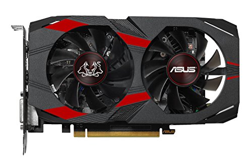 ASUS CERBERUS-GTX1050TI-A4G - Tarjeta gráfica (GeForce GTX 1050 Ti, 4 GB, GDDR5, 128 bit, 7008 MHz, PCI Express 3.0, Velocidad de Reloj del procesador 1442 MHz)