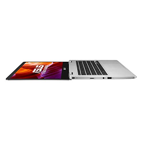 ASUS Chromebook Z1400CN-BV0306 - Ordenador portátil de 14" HD (Intel Celeron N3350, 4GB RAM, 32GB EMMC, Intel HD Graphics 500, Chrome OS) Plata - Teclado QWERTY Español