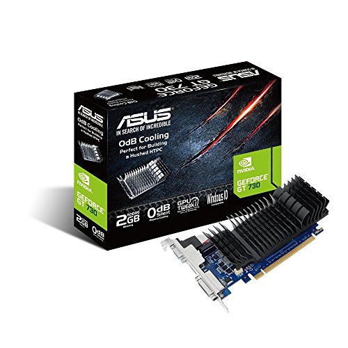 Asus GT730-SL - Tarjeta gráfica de 2 GB GDDR5 (DVI, HDMI, 902 MHz, PCI Express 2.0)