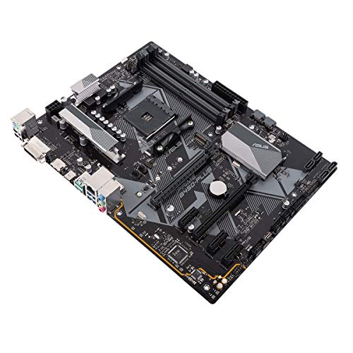 ASUS PRIME B450-PLUS - Placa base AMD AM4 ATX con conector Aura Sync RGB, DDR4 3200 MHz, M.2, HDMI 2.0b, SATA 6 Gbps y USB 3.1 Gen. 2, soporta Ryzen 3000
