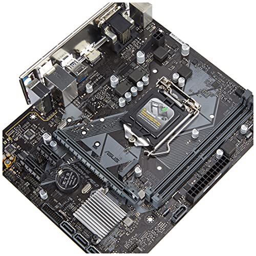 ASUS Prime H310M-E R2.0 - Placa Base mATX Intel de 8a y 9a Gen. LGA1151 con DDR4 2666MHz, HDMI, SATA 6Gbps y USB 3.1 Gen 1
