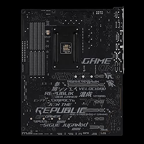 ASUS ROG STRIX B450-F GAMING - Placa base de gaming ATX AMD AM4 B450 con soporte DDR4 3200 MHz, SATA 6 Gbps, HDMI 2.0, dos M.2 NVMe, USB 3.1 Gen. 2 e iluminación Aura Sync RGB LED, soporta Ryzen 3000
