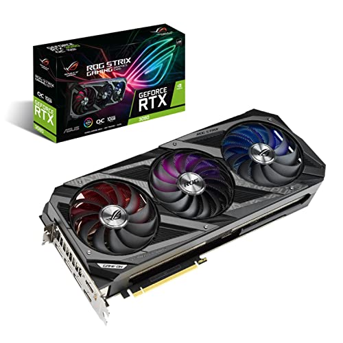 ASUS ROG Strix NVIDIA GeForce RTX 3080 V2 OC Edition - Tarjeta Gráfica Gaming (PCIe 4.0, 10GB GDDR6X, LHR, HDMI 2.1, DP 1.4a, Ventiladores Axial-Tech, 2.9-Slot, Super Alloy Power II, GPU Tweak II)