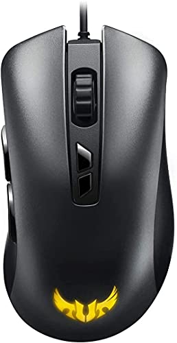 ASUS TUF Gaming M3 - Ratón Gaming ergonómico con conexión por Cable + Asus TUF VG27WQ - Monitor Curvo Gaming de 27" WQHD (2560x1440, 165 Hz, Adaptive-Sync, Freesync Premium, DisplayHDR 400) Negro